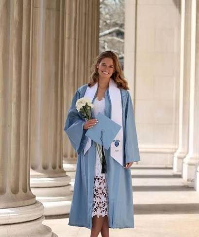 Clara Geffs, Columbia graduation