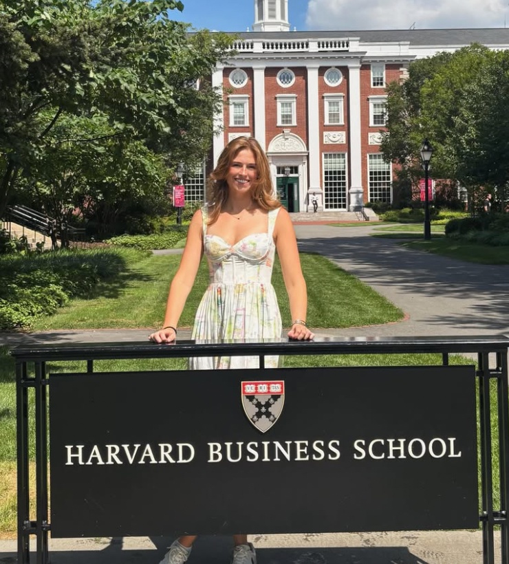Clara Geffs at Harvard Business School